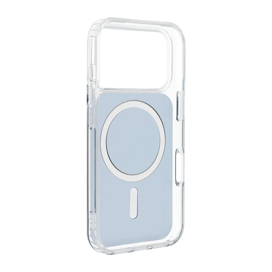 Case for iPhone 16e (SE4 2025) / 17e Clear Fusion Mag Cover compatible with MagSafe navy blue