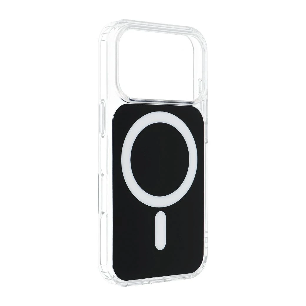 Case for iPhone 16e (SE4 2025) / 17e Clear Fusion Mag Cover compatible with MagSafe black