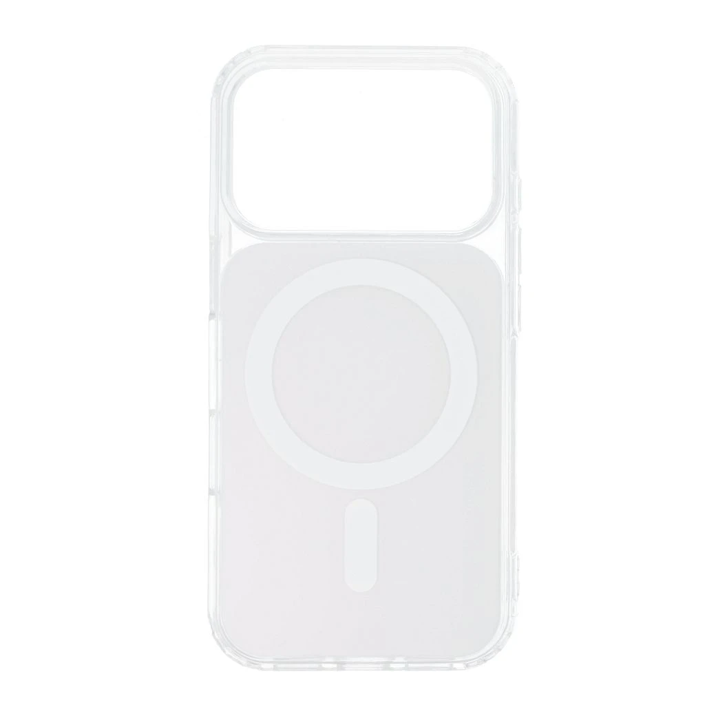 Case for iPhone 16e (SE4 2025) / 17e Clear Fusion Mag Cover compatible with MagSafe white