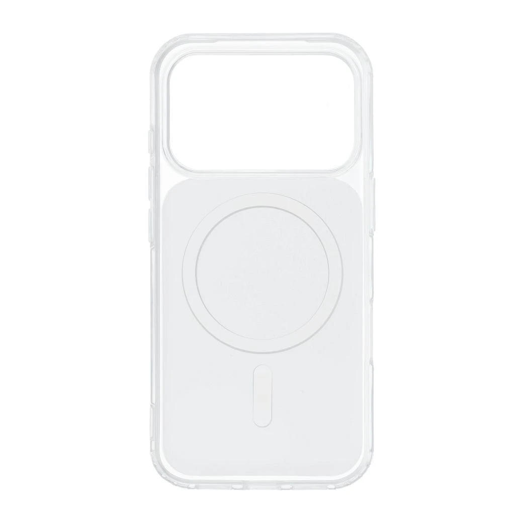 Case for iPhone 16e (SE4 2025) / 17e Clear Fusion Mag Cover compatible with MagSafe white