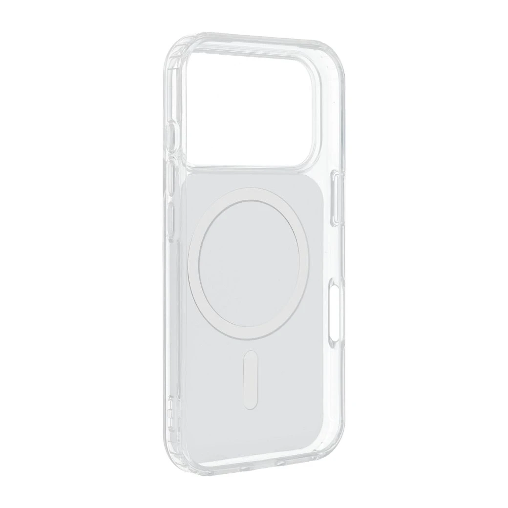 Case for iPhone 16e (SE4 2025) / 17e Clear Fusion Mag Cover compatible with MagSafe white