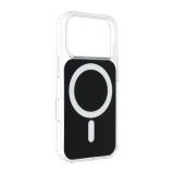 Case for Samsung S26 PLUS Clear Fusion Mag Cover compatible with MagSafe black