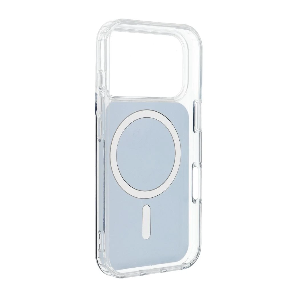 Case for Samsung S26 PLUS Clear Fusion Mag Cover compatible with MagSafe black