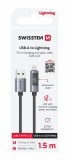 Swissten LCD kabel USB-A / lightning 1,5m