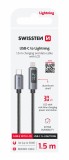  Swissten LCD kabel USB-C / lightning 1,5m