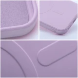 Case for Samsung A37 Silicone Mag Cover compatible with MagSafe pink