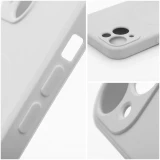 Case for Samsung A37 Silicone Mag Cover compatible with MagSafe titanium gray