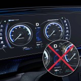 Ochranná fólie pro autorádio 3mk TechWrap Matte Center Display pro Toyota Corolla 2019-22