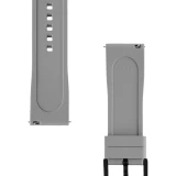 Tactical Quick Release Silikonový Řemínek 24mm Grey