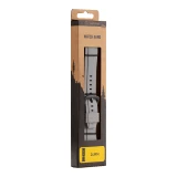 Tactical Quick Release Silikonový Řemínek 24mm Grey