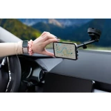 Magnetic car phone holder compatible with Magsafe Forcell F-Grip PrecisionX windshield/ dashboard / air vent black