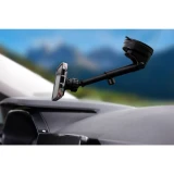 Magnetic car phone holder compatible with Magsafe Forcell F-Grip PrecisionX windshield/ dashboard / air vent black