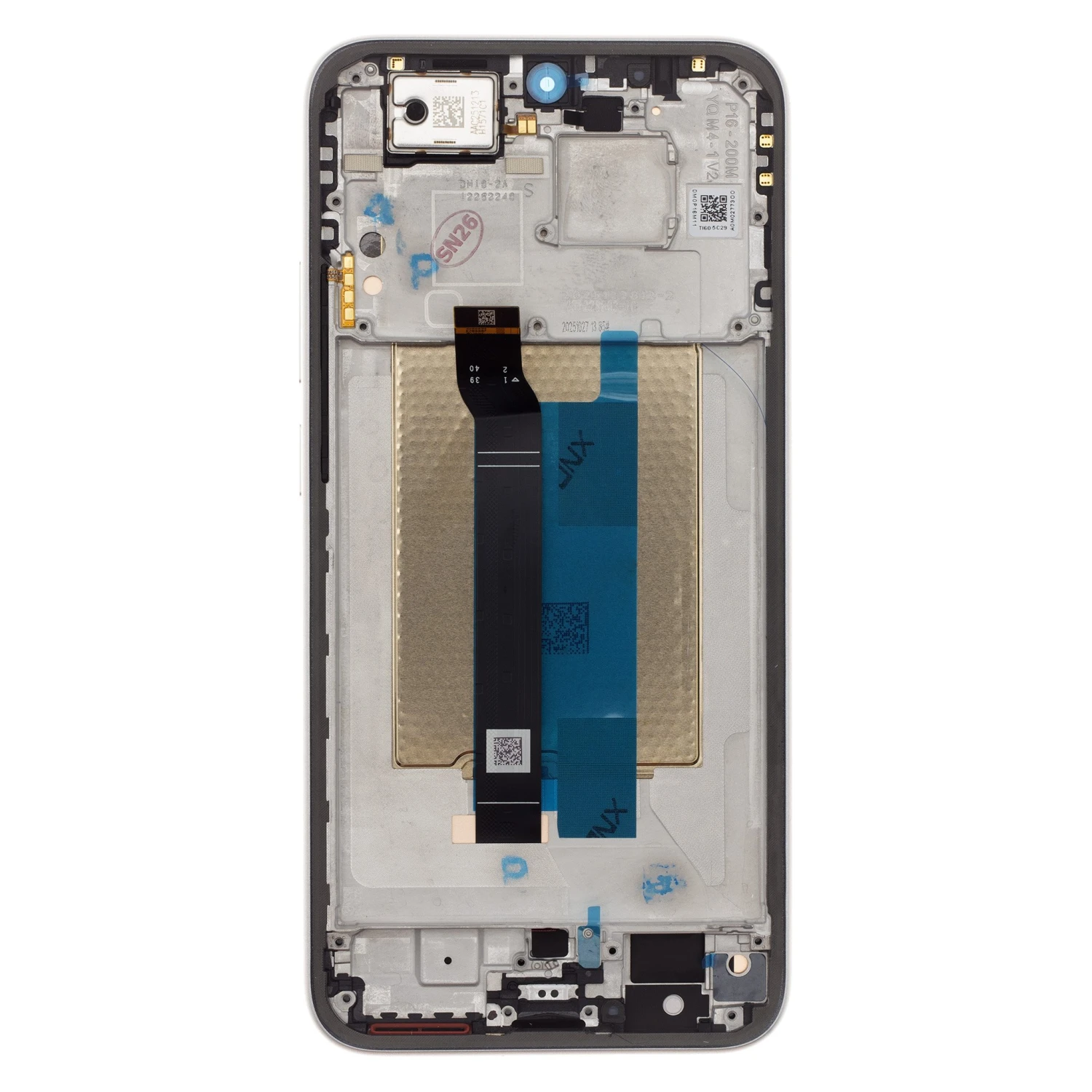 LCD Display + Dotyková Deska + Přední Kryt pro Xiaomi Redmi Note 15 Pro 5G Titanium (Service Pack)