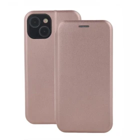 Flipové pouzdro Smart Diva pro Xiaomi Redmi Note 15 Pro Plus 5G růžovo zlaté
