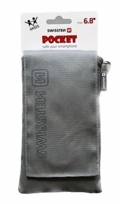 POUZDRO SWISSTEN POCKET 6,8" ŠEDÉ