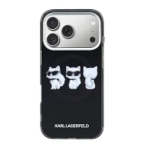 Karl Lagerfeld IML Choupette Trio Watercolor MagSafe Zadní Kryt pro iPhone 17 Pro Max
