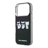 Karl Lagerfeld IML Choupette Trio Watercolor MagSafe Zadní Kryt pro iPhone 17 Pro Max