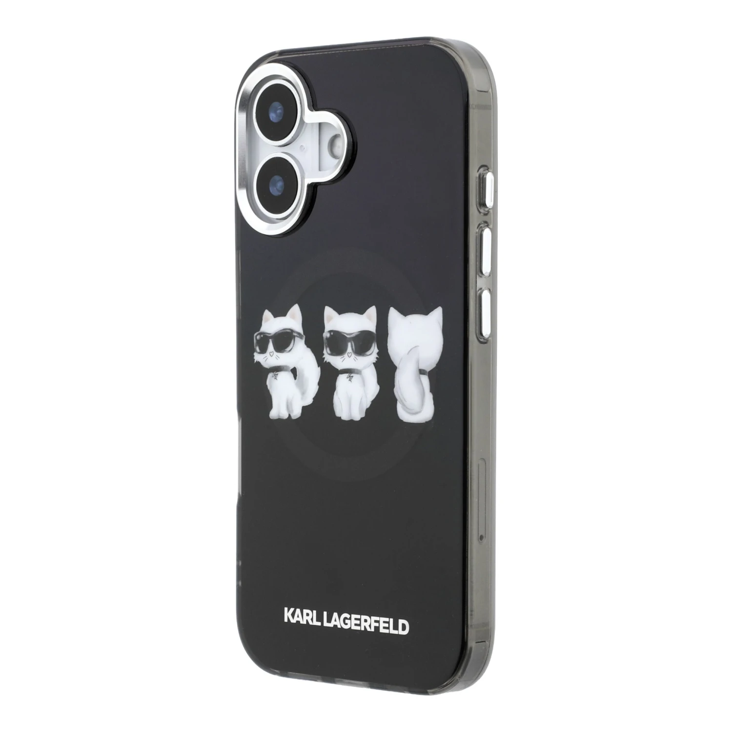 Karl Lagerfeld IML Choupette Trio Watercolor MagSafe Zadní Kryt pro iPhone 17