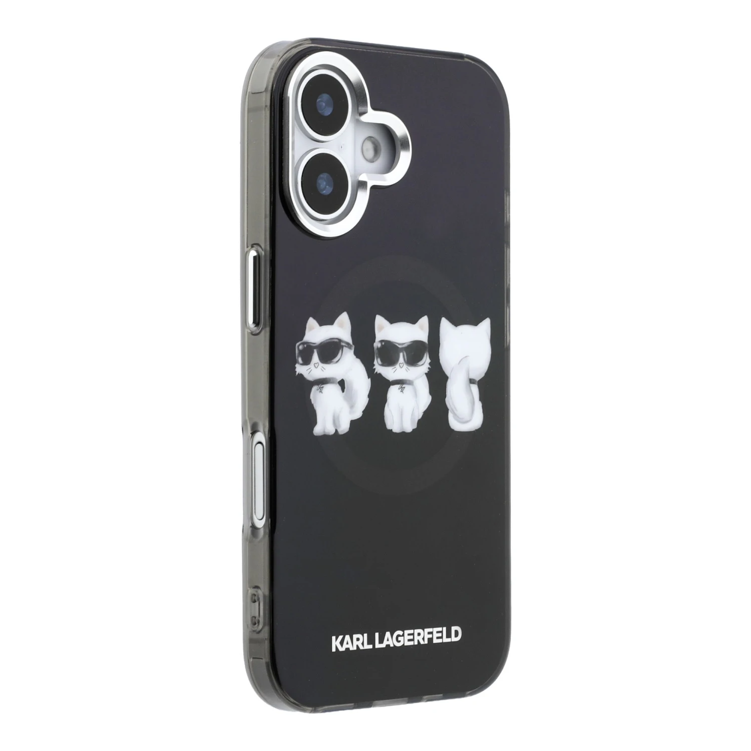 Karl Lagerfeld IML Choupette Trio Watercolor MagSafe Zadní Kryt pro iPhone 17