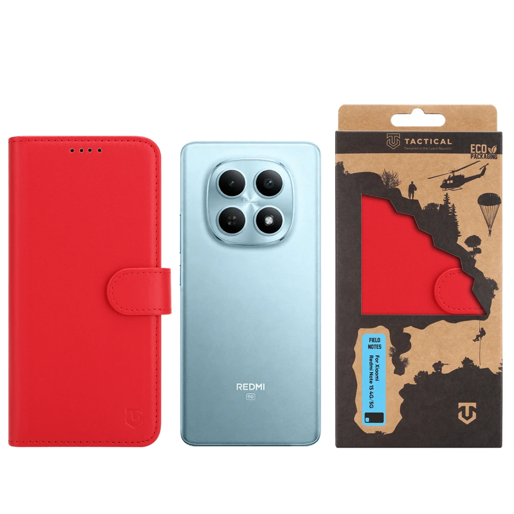 Tactical Field Notes pro Xiaomi Redmi Note 15 4G/5G Red