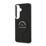 Karl Lagerfeld PU RSG Logo Magnetic Zadní Kryt pro Samsung Galaxy S26+ Black