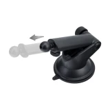 Car phone holder Forcell F-Grip Carbon Bracket mounting arm windshield / dashboard black