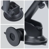 Car phone holder Forcell F-Grip Carbon Bracket mounting arm windshield / dashboard black