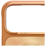 Zadní kryt NIMMY case GENTLE PETS SERIES DOG MAGSAFE pro Apple iPhone 17 Pro, oranžová