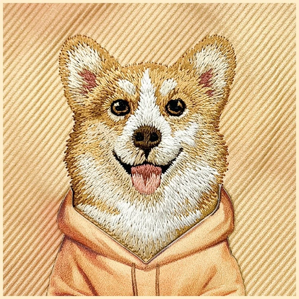 Zadní kryt NIMMY case GENTLE PETS SERIES DOG MAGSAFE pro Apple iPhone 17 Pro, oranžová