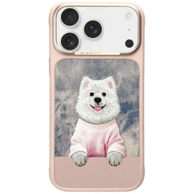 NIMMY case GENTLE PETS SERIES DOG compatible with MagSafe for IPHONE 17 Pro pink