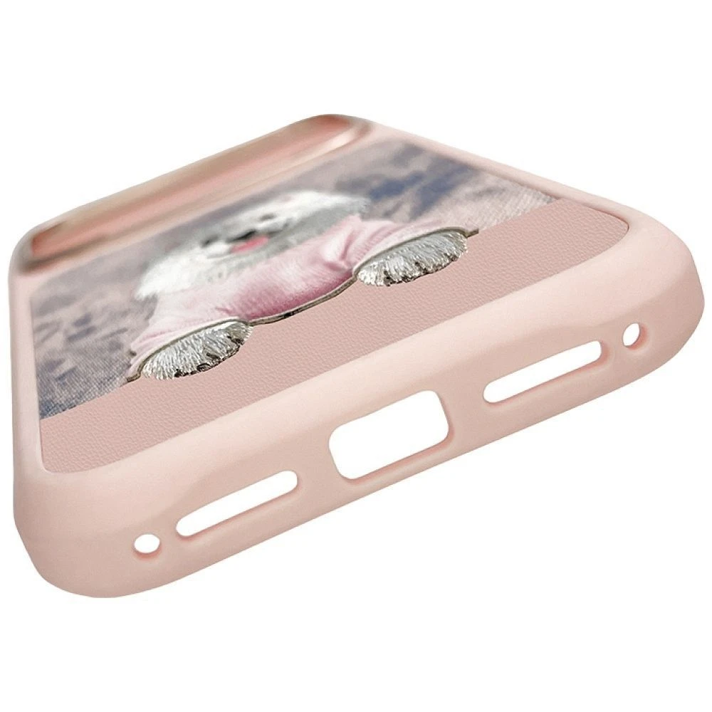 Zadní kryt NIMMY case GENTLE PETS SERIES DOG MagSafe pro Apple IPHONE 17 PRO MAX, růžová