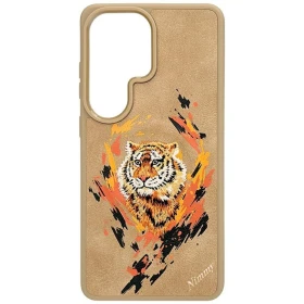 Zadní kryt NIMMY case TIGER MagSafe pro SAMSUNG Galaxy S26 Ultra, světle hnědá