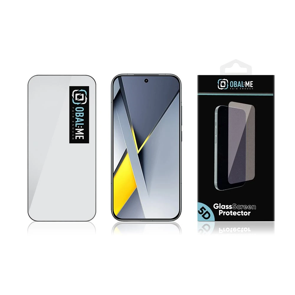 OBAL:ME 5D Tvrzené Sklo pro Xiaomi Poco F8 Pro Black