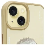Zadní kryt NIMMY case GLASSES COOL DOG pro Apple IPHONE 15, khaki