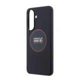 Red Bull PU Leather Red Ring MagSafe Zadní Kryt pro Samsung Galaxy A57 Navy