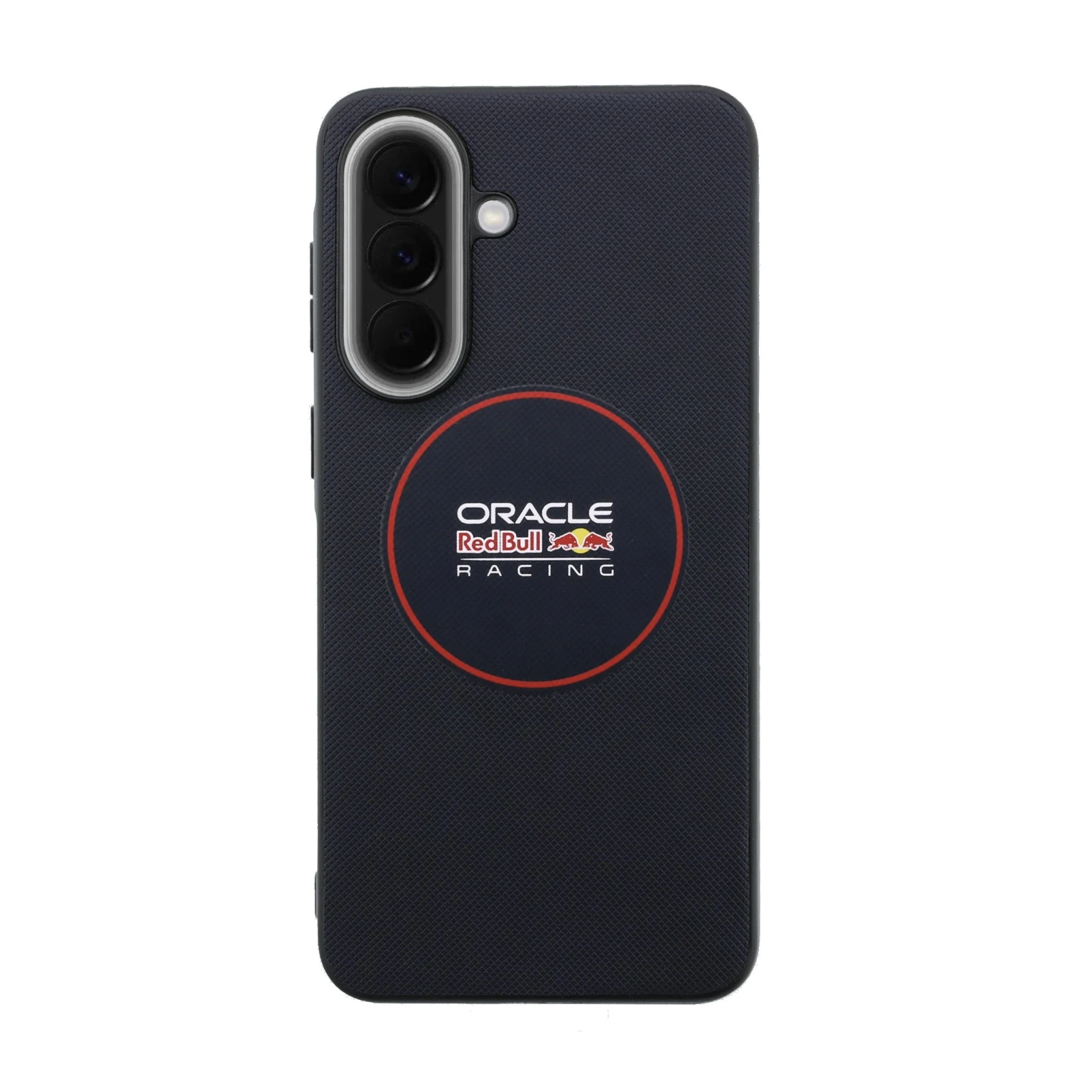 Red Bull PU Leather Red Ring MagSafe Zadní Kryt pro Samsung Galaxy A57 Navy