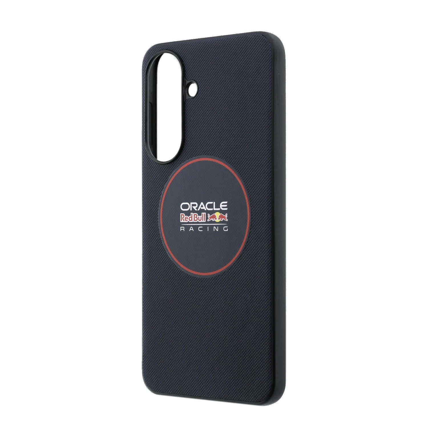 Red Bull PU Leather Red Ring MagSafe Zadní Kryt pro Samsung Galaxy A57 Navy