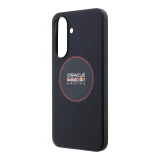 Red Bull PU Leather Red Ring MagSafe Zadní Kryt pro Samsung Galaxy A37 Navy