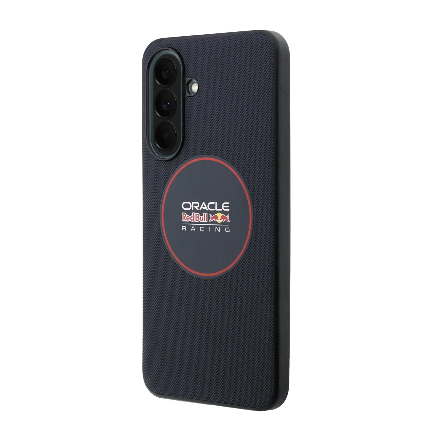 Red Bull PU Leather Red Ring MagSafe Zadní Kryt pro Samsung Galaxy A37 Navy