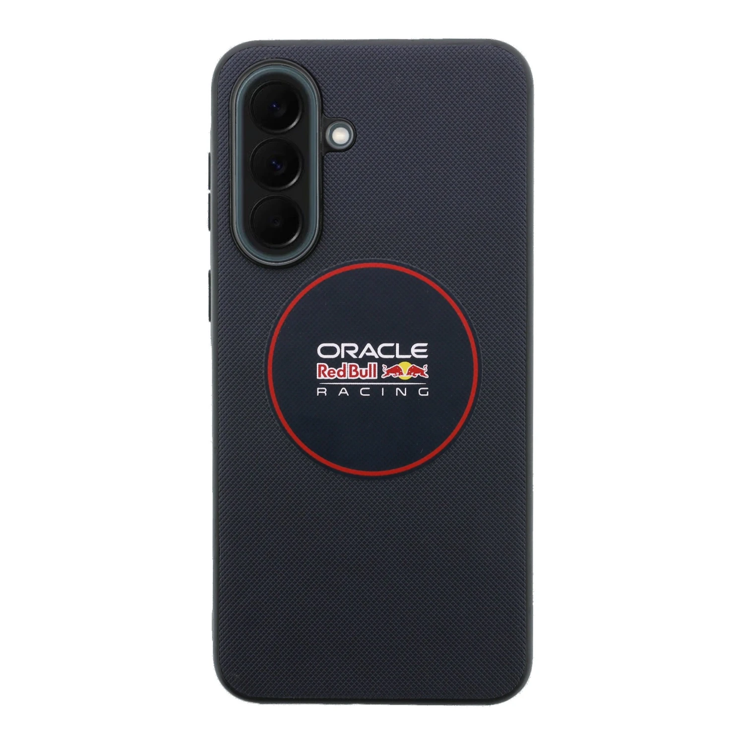 Red Bull PU Leather Red Ring MagSafe Zadní Kryt pro Samsung Galaxy A37 Navy