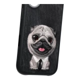 Zadní kryt NIMMY case BIG EYED PET 2.0 Dog pro Apple IPHONE 17, černá
