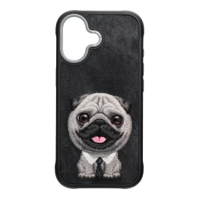 Zadní kryt NIMMY case BIG EYED PET 2.0 Dog pro Apple IPHONE 17, černá
