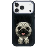 Zadní kryt NIMMY case BIG EYED PET 2.0 Dog pro Apple IPHONE 17 Pro Max, černá