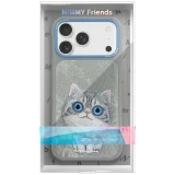 Zadní kryt NIMMY case BIG EYED PET 2.0 Cat pro Apple IPHONE 17 Pro Max, šedá