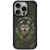 Zadní kryt NIMMY case WOLF compatible with MagSafe pro Apple IPHONE 16 Pro Max, dark gray