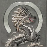 Zadní kryt NIMMY case DRAGON MagSafe pro Apple IPHONE 16 Pro Max, šedá