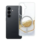 Case for Samsung S26 Golden compatible with MagSafe black