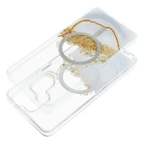 Case for Samsung S26 Ultra Golden compatible with MagSafe white