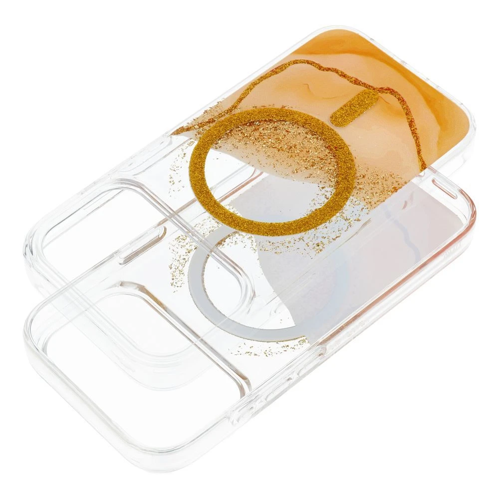 Case for iPhone 17 Golden compatible with MagSafe gold