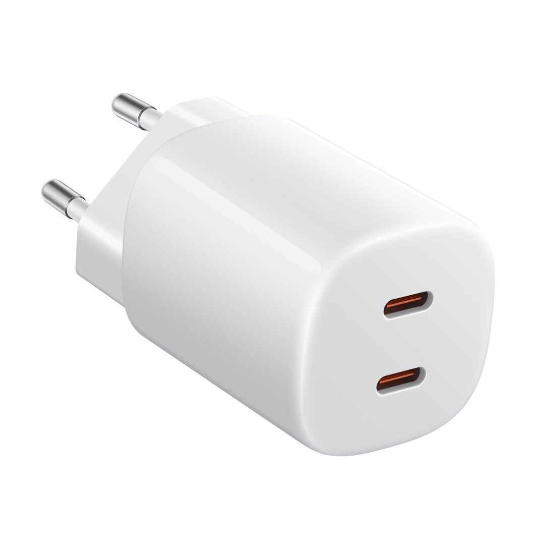 Xiaomi MDY-19-EG 2xUSB-C 45W Nano Turbo bílá